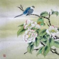 am195D animal pájaro clásico flores